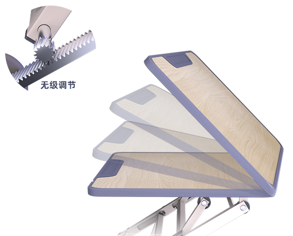 金檀可调节学生学习桌